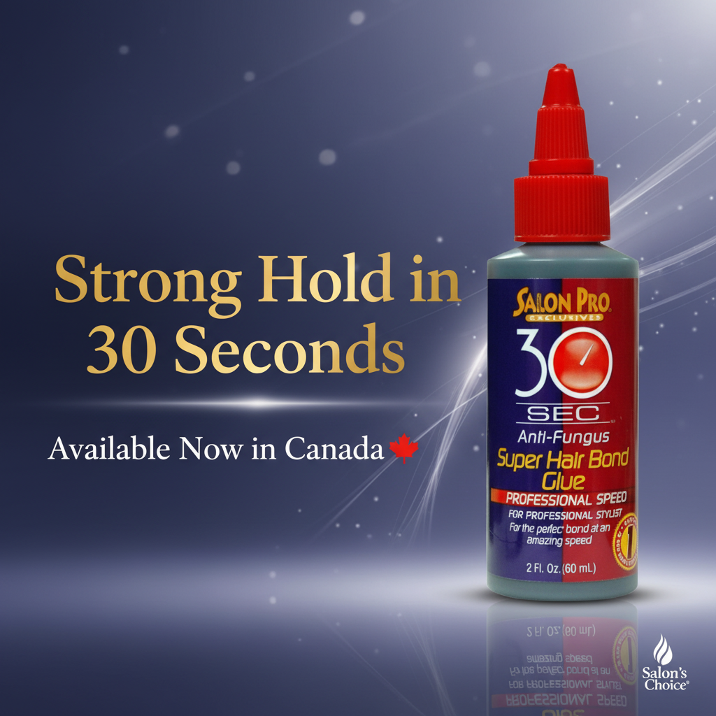 Salon Pro 30 Second Glue Canada Banner